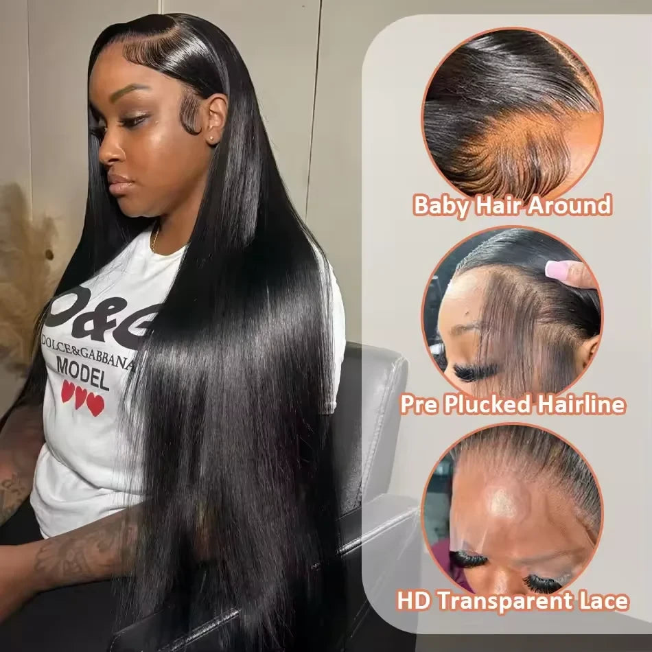 Bone Straight Lace Front Wig