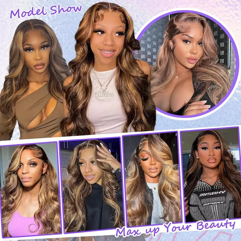 Honey Blonde Ombre Wig