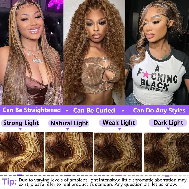 Honey Blonde Ombre Wig