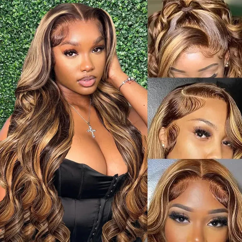 Honey Blonde Ombre Wig